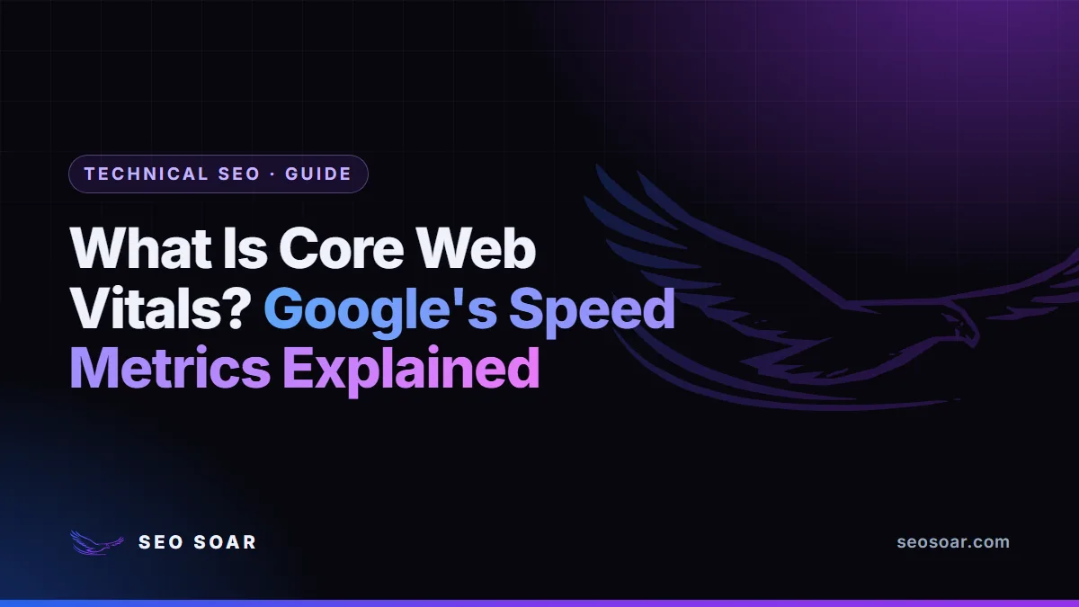What Is Core Web Vitals? Google's Speed Metrics Explained