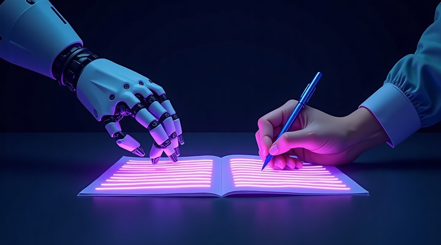 How to humanise AI content article banner