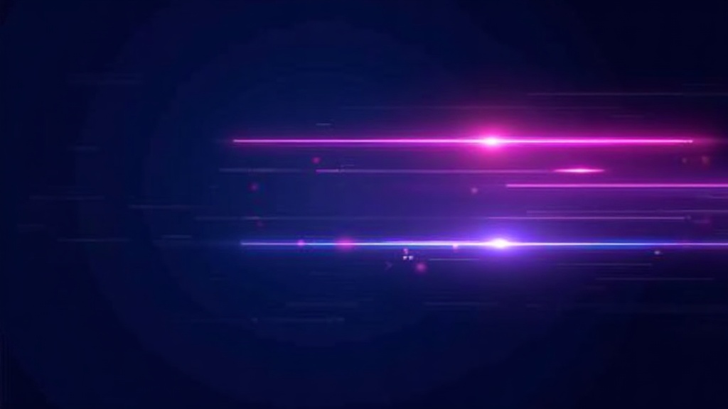 Beams of light travelling between website cards, showing backlinks passing authority between sites
