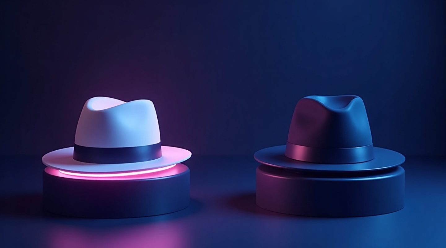 White hat vs black hat SEO article banner