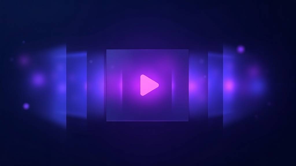 Wall of video thumbnails with one tile glowing, the result of strong YouTube SEO